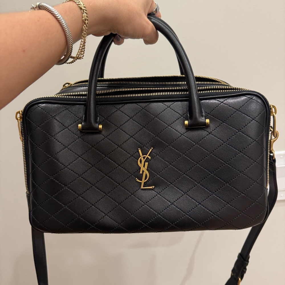 YSL Lyia quilted bag
